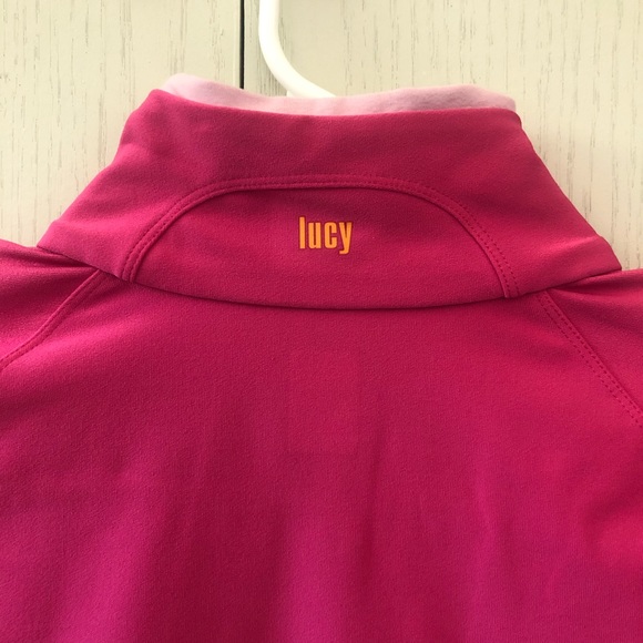 Lucy Tech Pink Full Zip Athletic Jacket - Picture 10 of 12